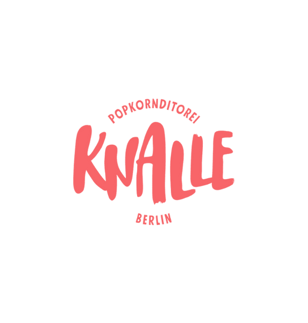 Popkornditorei Knalle, Logo  - Feinkost Schmitz