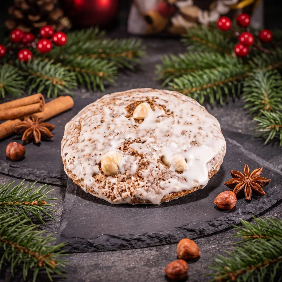 Düll Lebkuchen Elisen Lebkuchen Zuckerglasur