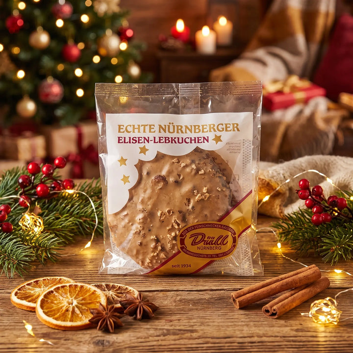 Lebküchnerei Düll Elisenlebkuchen nocciolata mit Haselnuss-Schokolade 100g - Feinkost Schmitz