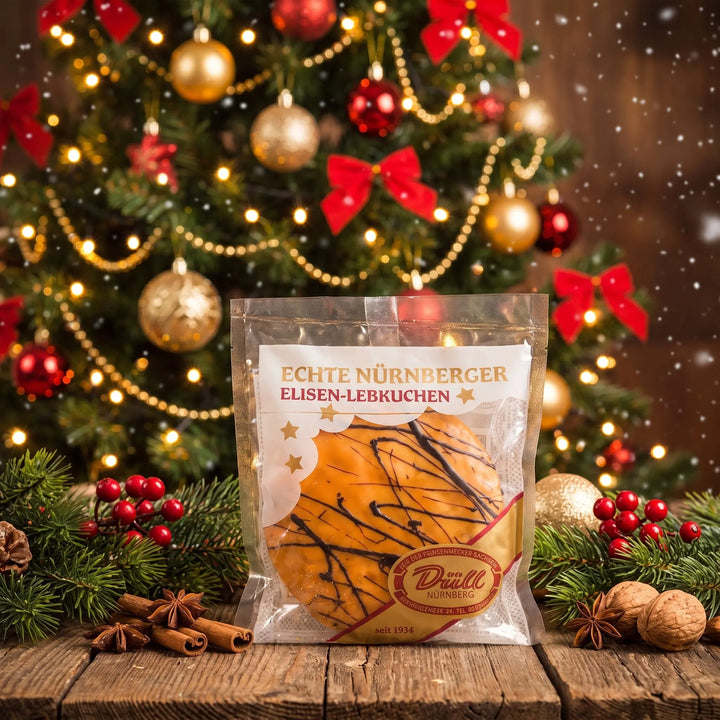 Lebküchnerei Düll Elisenlebkuchen Orangenglasur 100g - Feinkost Schmitz
