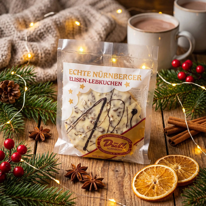Lebküchnerei Düll Elisenlebkuchen weisse Schokolade 100g - Feinkost Schmitz