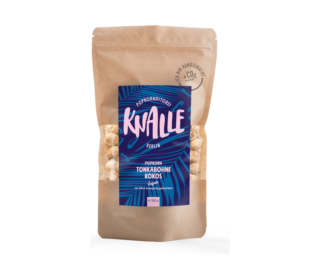 Knalle Popkorn Tokabohne & Kokos