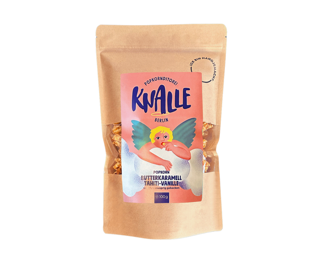 Popkorntüte Butterkaramell Tahiti- Vanille