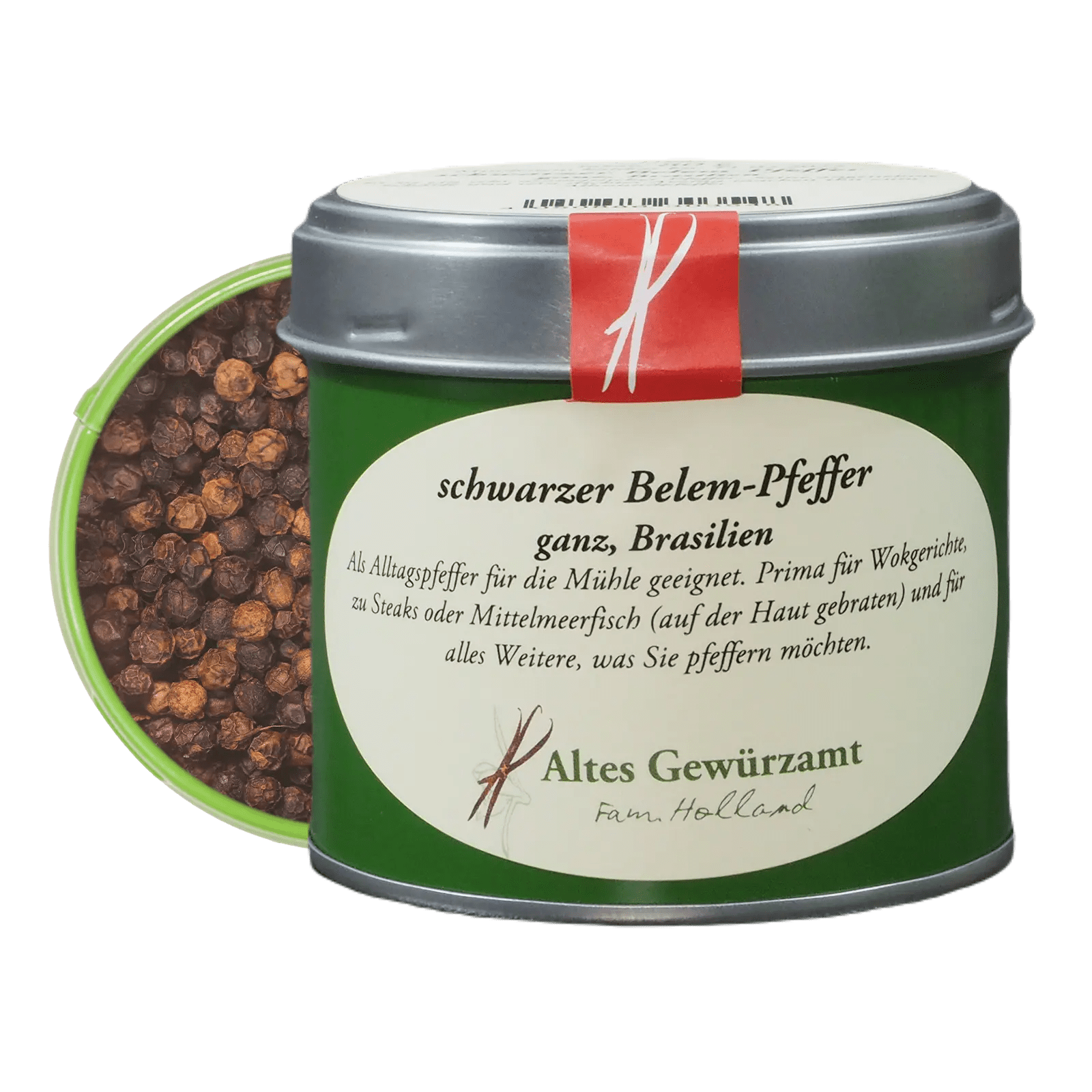 Altes Gewürzamt Schwarzer Pfeffer Belem 80g - Feinkost Schmitz