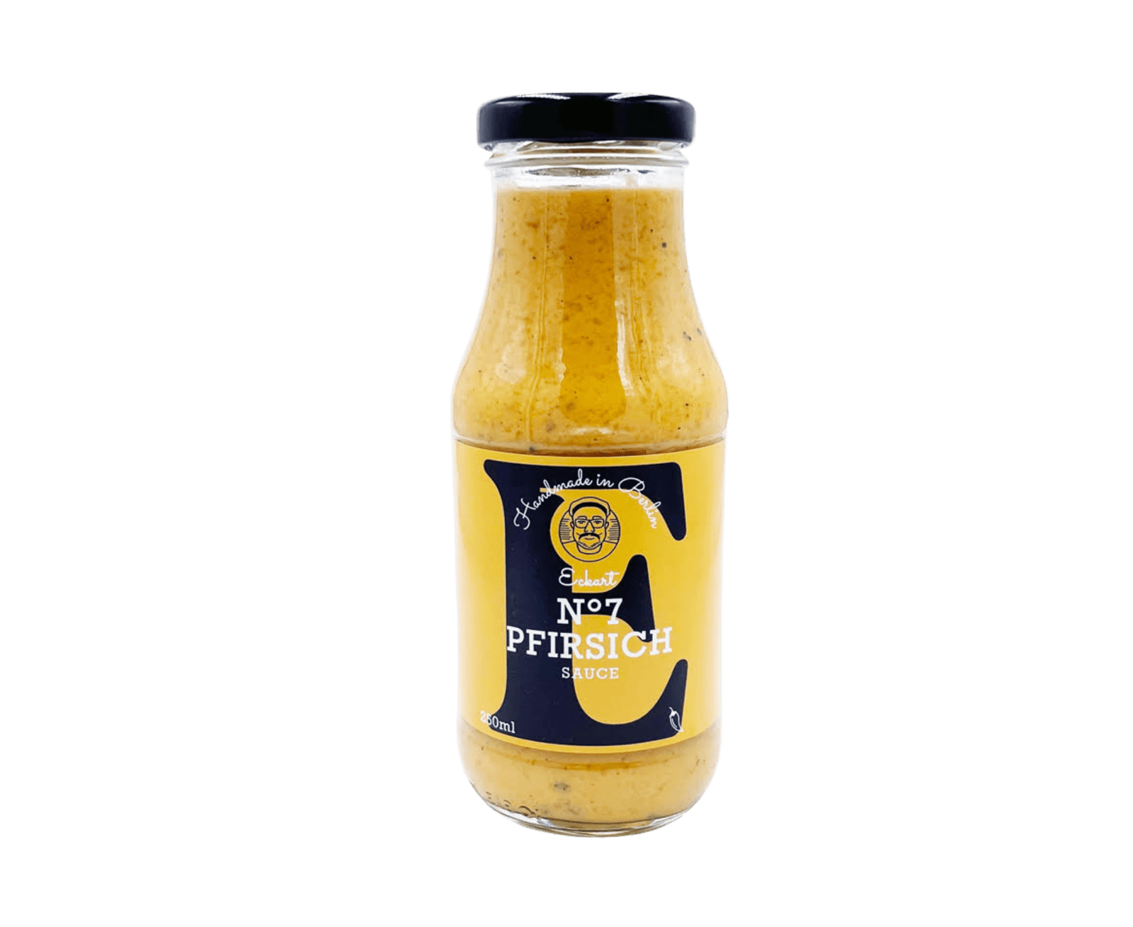 Eckart Saucen Nr. 7 - Pfirsich Senf Sauce 250ml VEGAN - Feinkost Schmitz