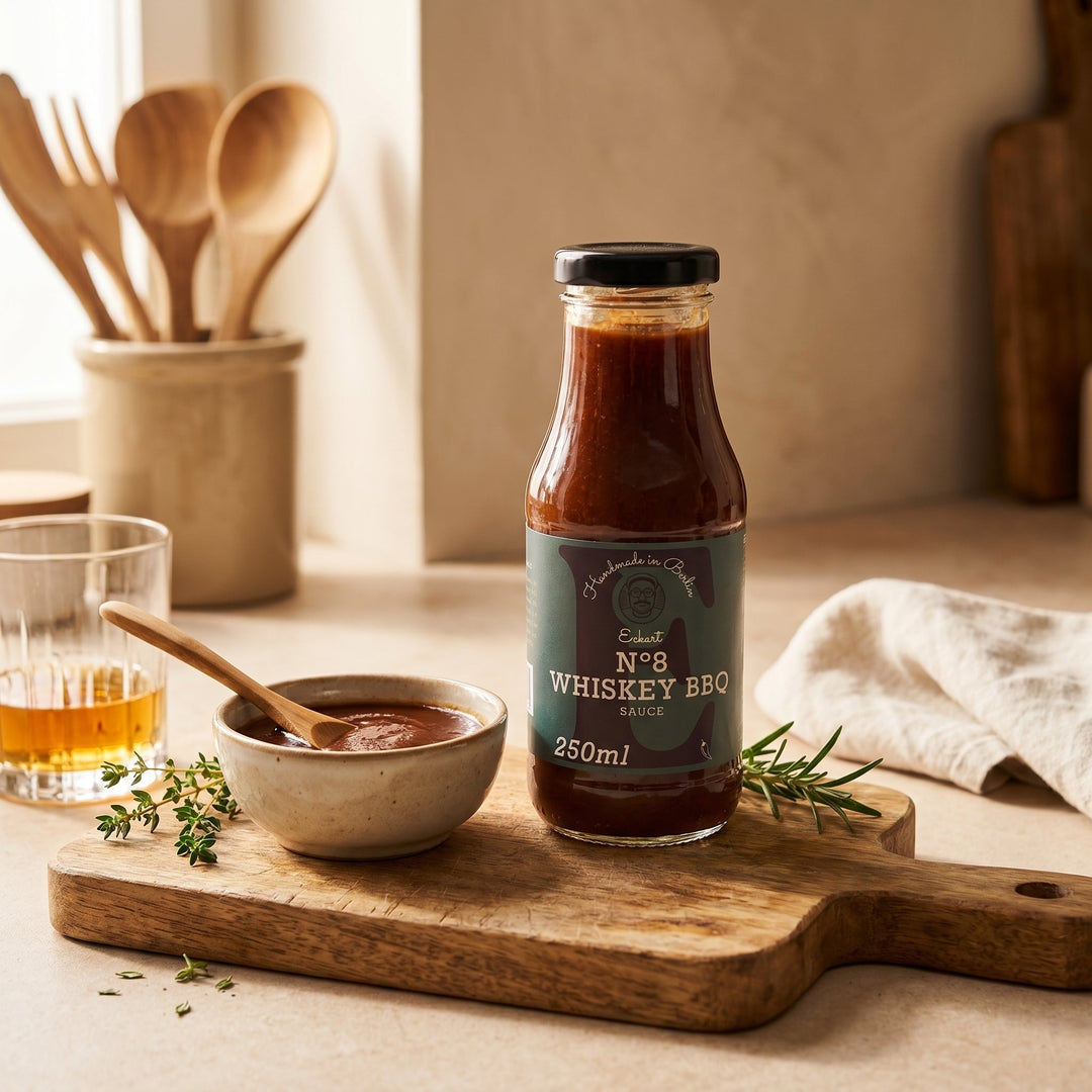 Eckart Saucen Nr. 8 - Whiskey BBQ Sauce 250ml - Feinkost Schmitz