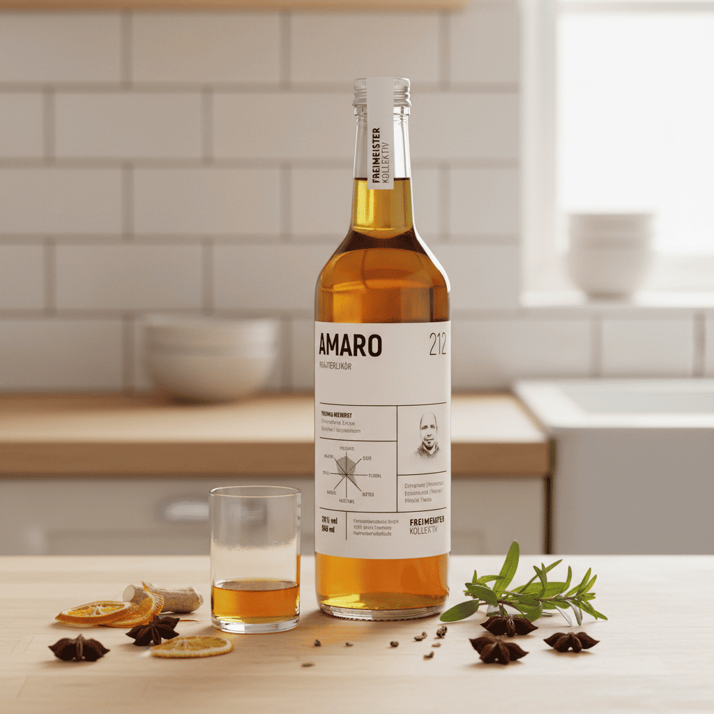 Freimeisterkollektiv Amaro (Kräuterlikör) 0.5l / 28% vol. - Feinkost Schmitz