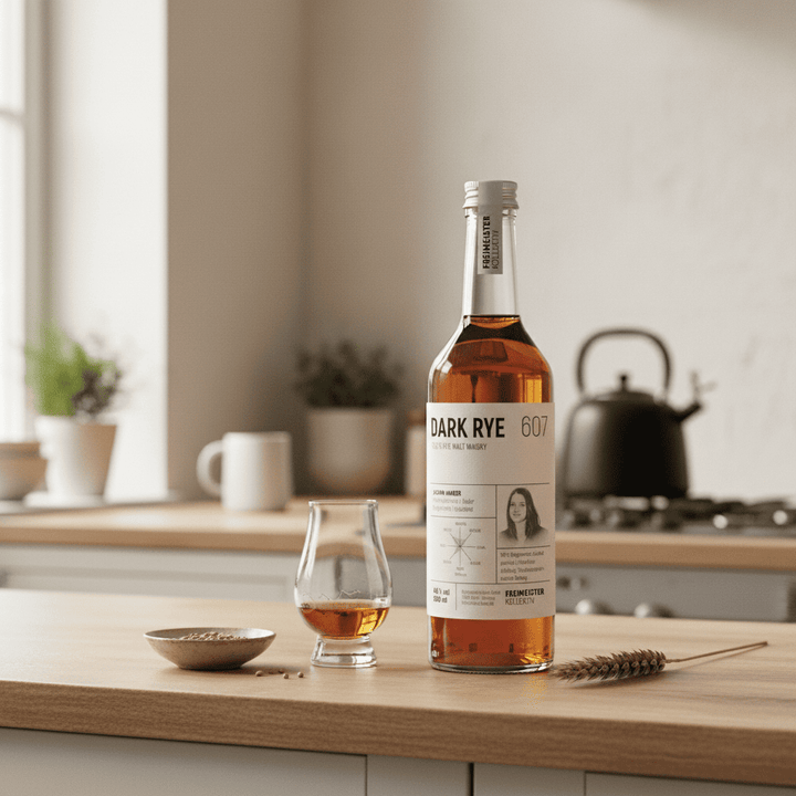 Freimeisterkollektiv Dark Rye (100% Roggen Whisky) 0.5l / 46% vol. - Feinkost Schmitz