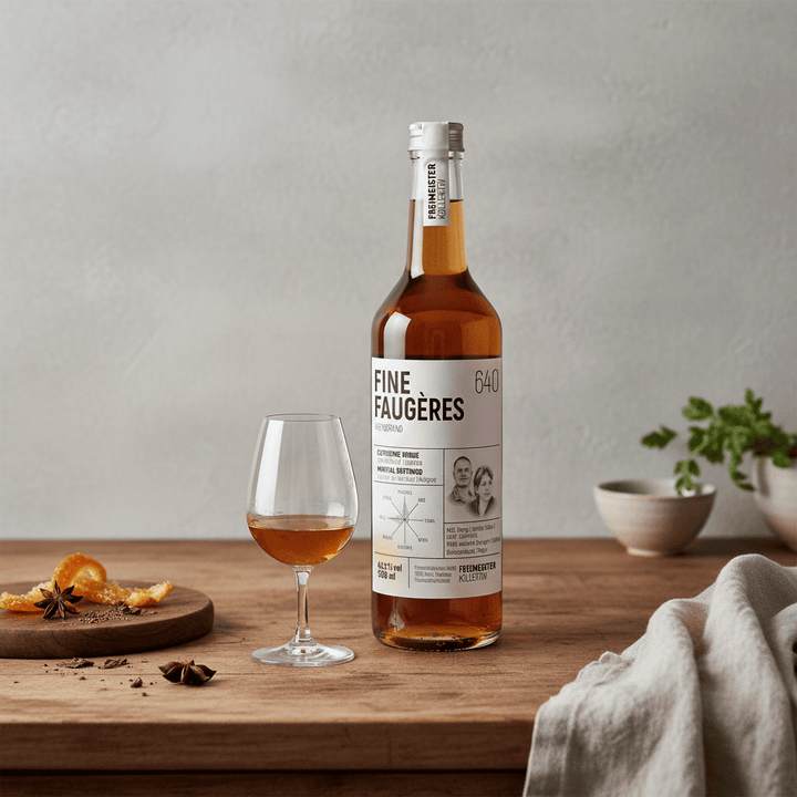 Freimeisterkollektiv Fine Faugères (Weinbrand) 0.5l / 42.1% vol. - Feinkost Schmitz
