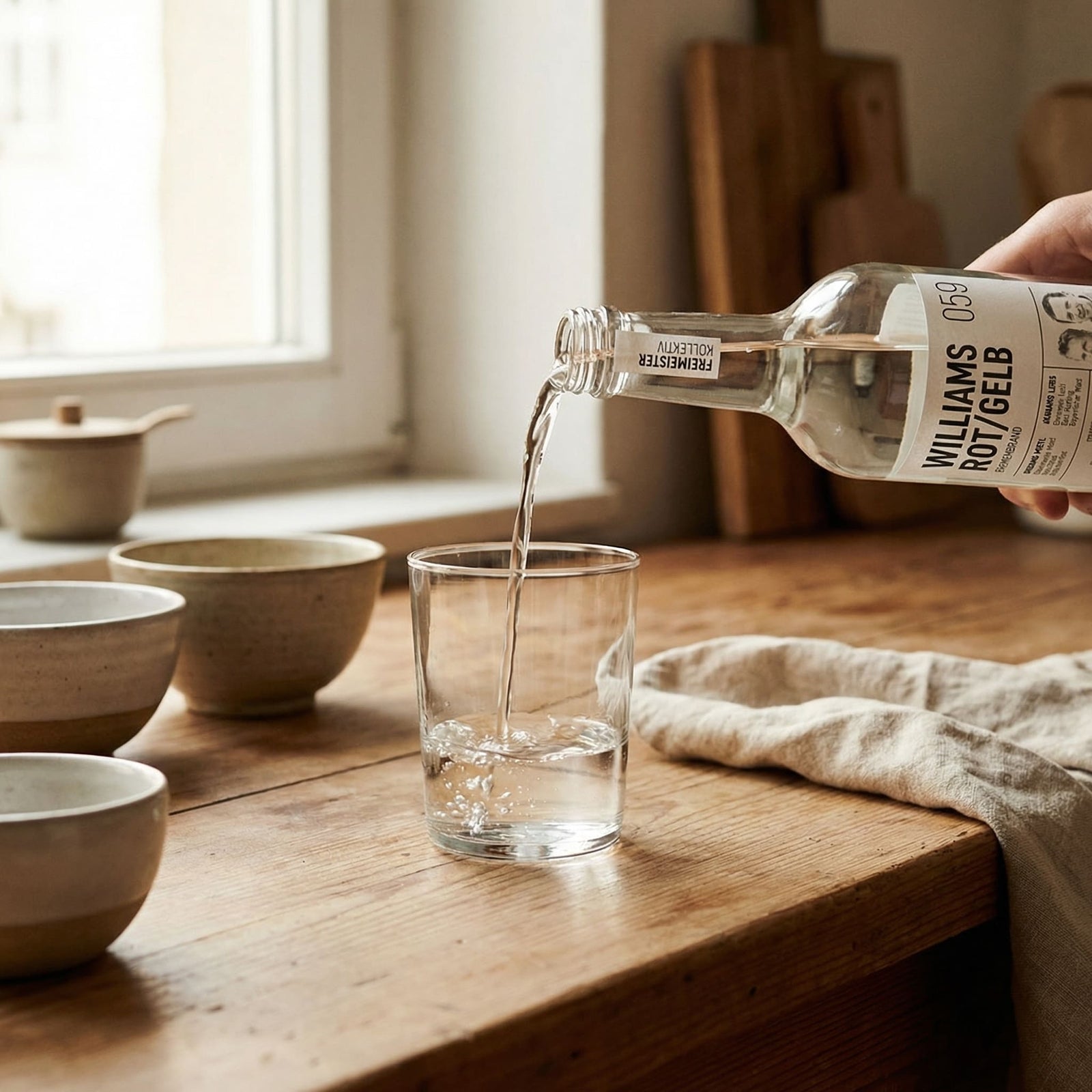 Freimeisterkollektiv Williams Rot/Gelb (Williams - Christbirnenbrand) 0.5l / 42% vol. - Feinkost Schmitz