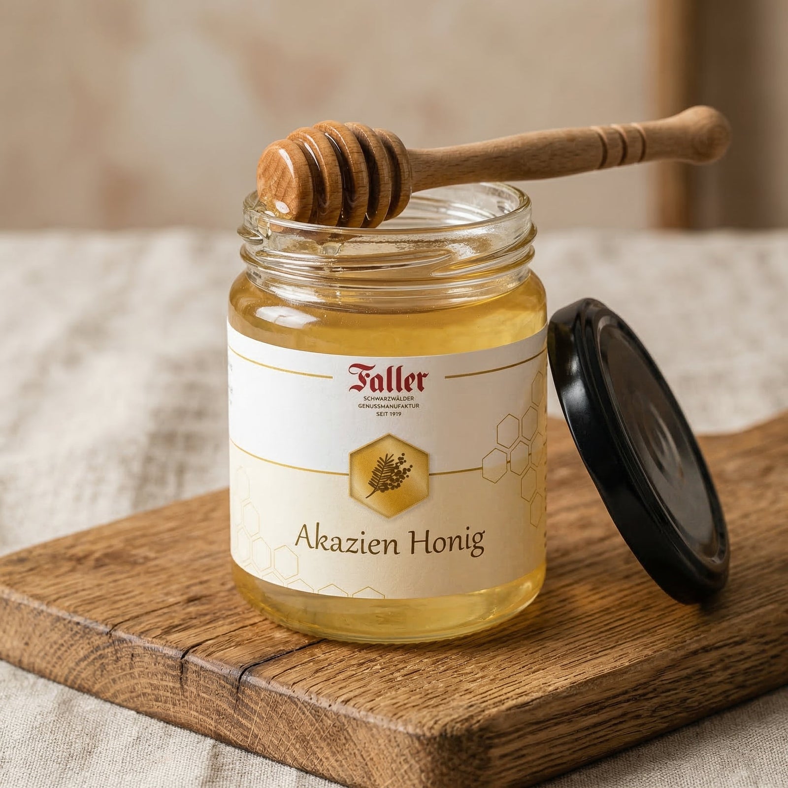 Genussmanufaktur Faller Akazienhonig 380g - Feinkost Schmitz