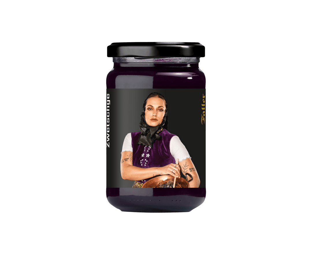Genussmanufaktur Faller Konfitüre Zwetschge 330g VEGAN - Feinkost Schmitz