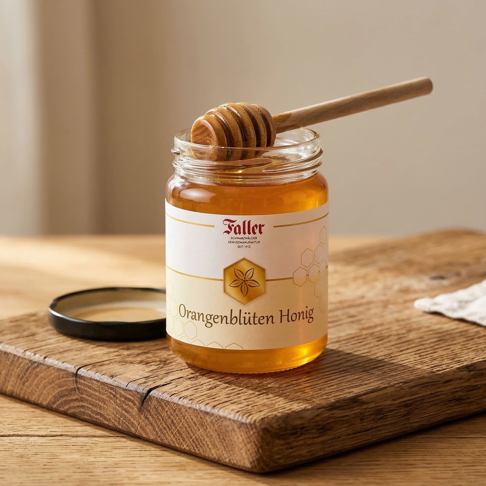 Genussmanufaktur Faller Orangenblütenhonig 380g - Feinkost Schmitz