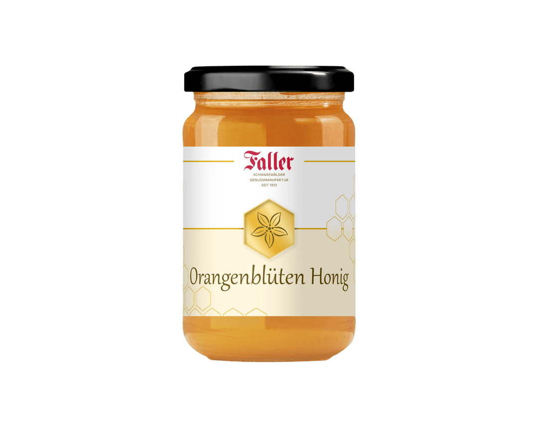 Genussmanufaktur Faller Orangenblütenhonig 380g - Feinkost Schmitz
