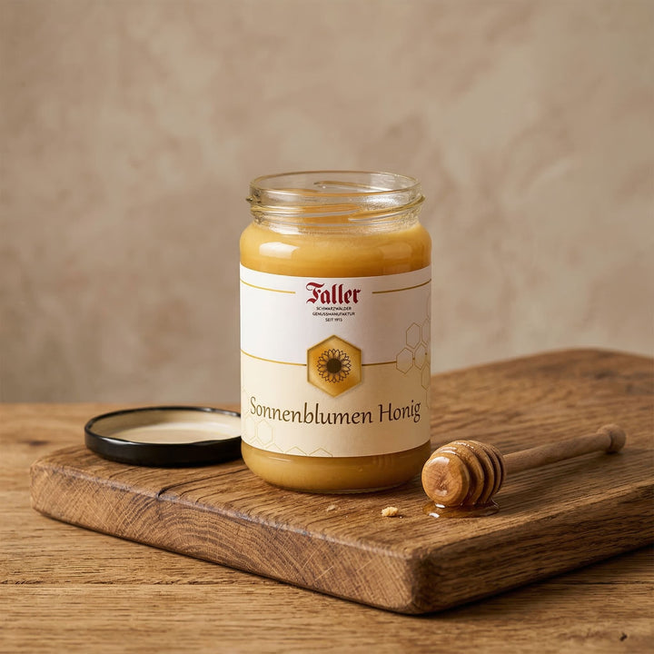 Genussmanufaktur Faller Sonnenblumenhonig 380g - Feinkost Schmitz