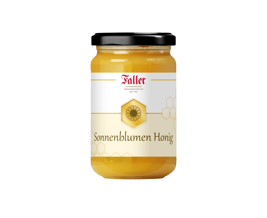 Genussmanufaktur Faller Sonnenblumenhonig 380g - Feinkost Schmitz