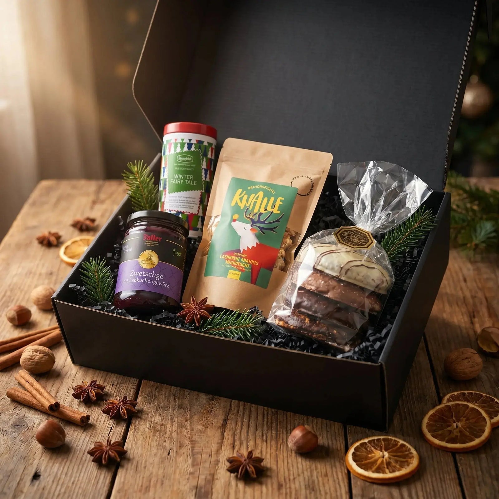 Geschenkbox x-mas mittel Feinkost Schmitz