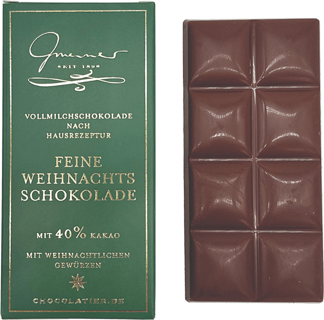 Gmeiner Confiserie Weihnachtsschokolade 45g - Feinkost Schmitz