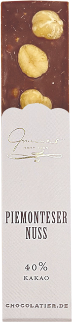 Gmeiner Schokoriegel Piemonteser Nuss 40% - 