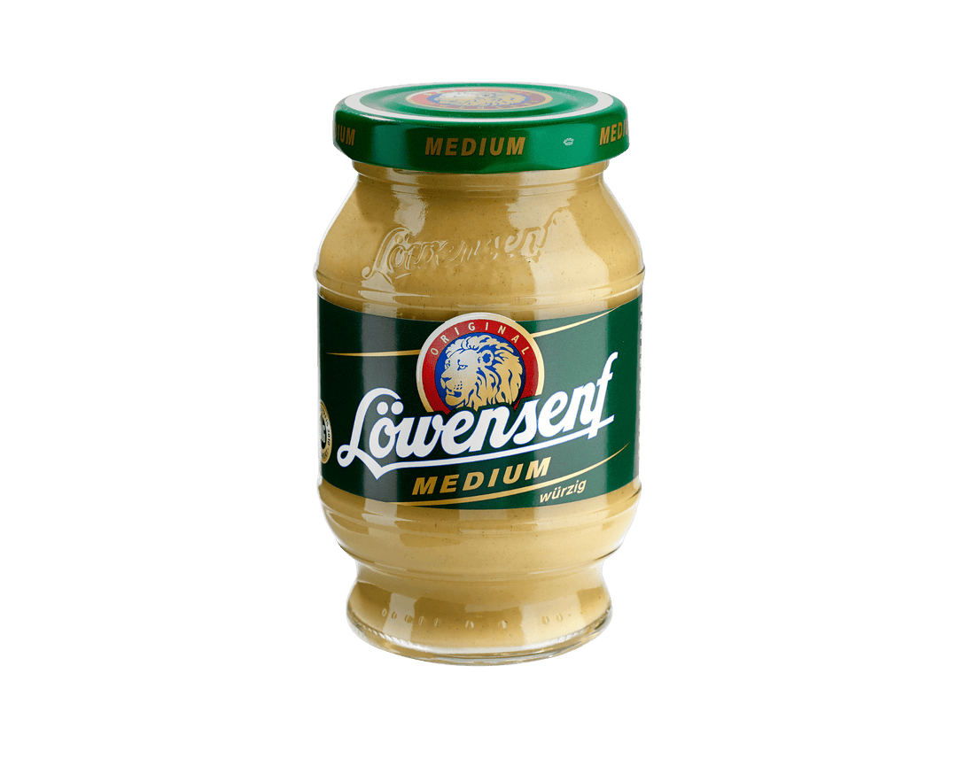 Löwen Senf Medium 250ml - Feinkost Schmitz