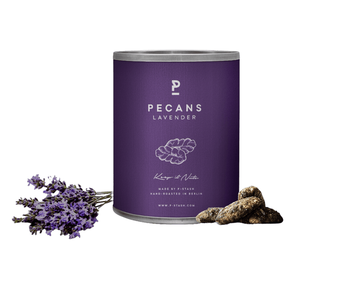 P - Stash Pekannüsse - Honig mit Lavendel 60g - Feinkost Schmitz