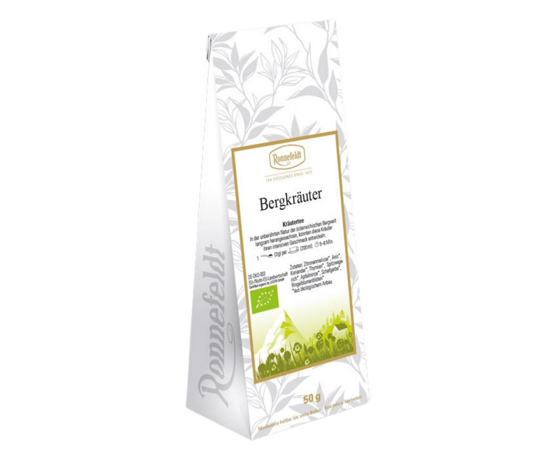 Ronnefeldt Tee Bio Bergkräuter 50g - Feinkost Schmitz