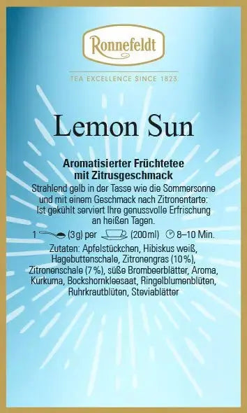 Ronnefeldt Tee Lemon Sun
