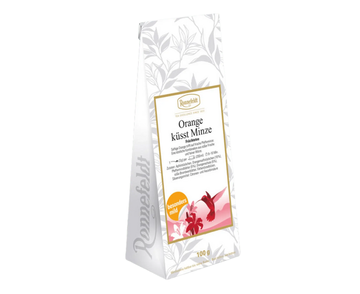 Ronnefeldt Tee "Orange küsst Minze" 100g - Feinkost Schmitz
