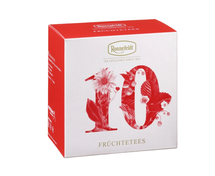 Ronnefeldt Tee Probierbox "Früchtetee" 10 x 3.9g - Feinkost Schmitz