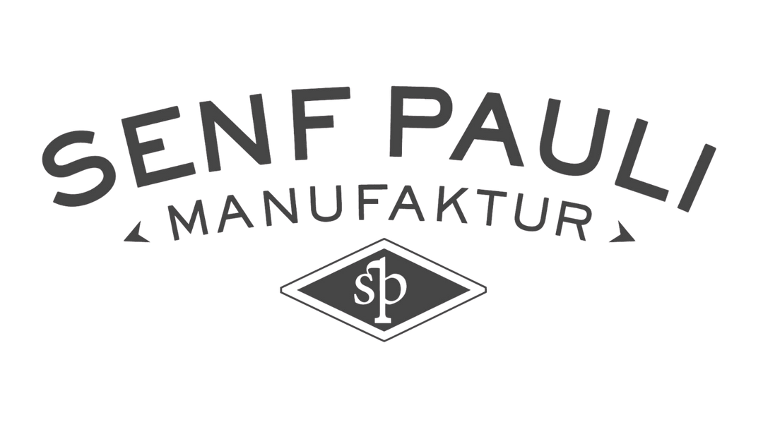 Senf Pauli - Echte Wärme kommt von innen" Senf mit Chili &amp; Ingwer 110ml - Feinkost Schmitz
